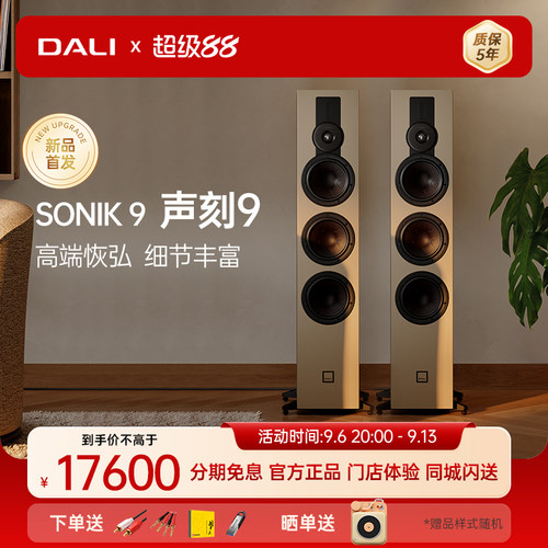 达尼声刻9落地重低音影院主音箱