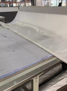 自动裁床pe胶膜 真空吸附塑料膜 CAM全自动电脑裁床表面覆盖薄膜