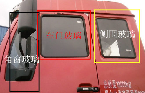金王子玻璃侧围后窗车门