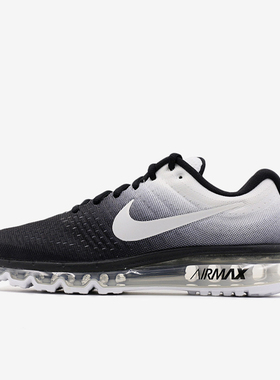 NIKE/耐克男鞋 MAX 2017 新款全掌气垫减震运动跑步鞋849559-010