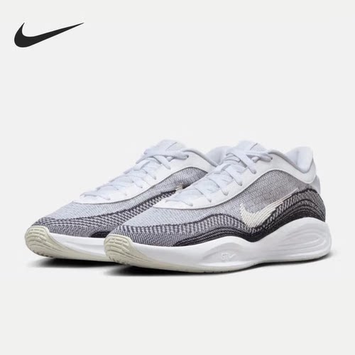 NIKE/耐克G.T.HUSTLE男士缓震耐磨透气实战篮球鞋 FJ7808-100