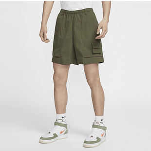 NIKE/耐克夏季新款男子运动休闲透气宽松工装五分短裤FN3217-325