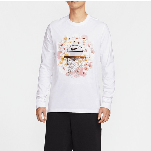 NIKE/耐克长袖男装夏季新款透气休闲针织运动上衣HJ3349-100