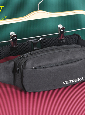 香港原创休闲运动手机腰包男女通用迷你小包多层松紧带透气中老年