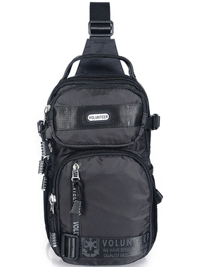 男胸包大容量多功能户外防水牛津布运动单肩斜挎包韩版潮休闲背包