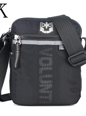 正品户外防水斜挎单肩背包运动牛津尼龙布包男手机袋挂脖女包小包