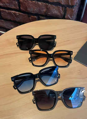 新款个性前卫平面星星墨镜