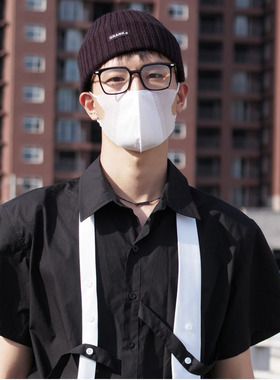 韩国方形防蓝光眼镜复古街拍小红书男女黑镜框平光镜配近视有度数