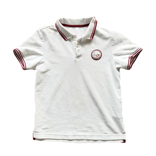 太仓市校服白色polo衫翻领科教新城实验小学校服同款来图定制