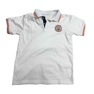 北宫小学校服同款短袖白色polo校服北京丰台区来图定制定做