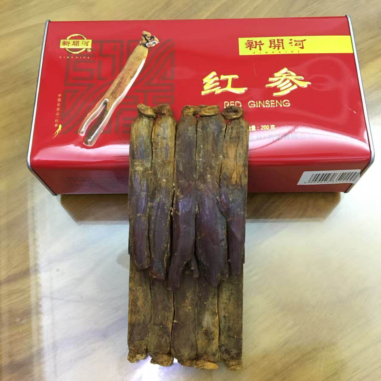 康美新开河红参200克集安边条参