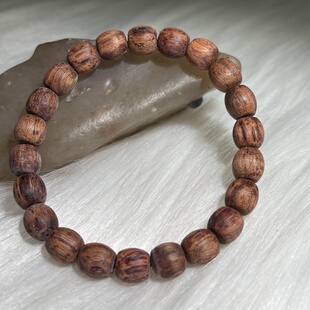 高品质海南降真香大叶帝王香熟油糖结0.7手串浓郁兰花果蜜香