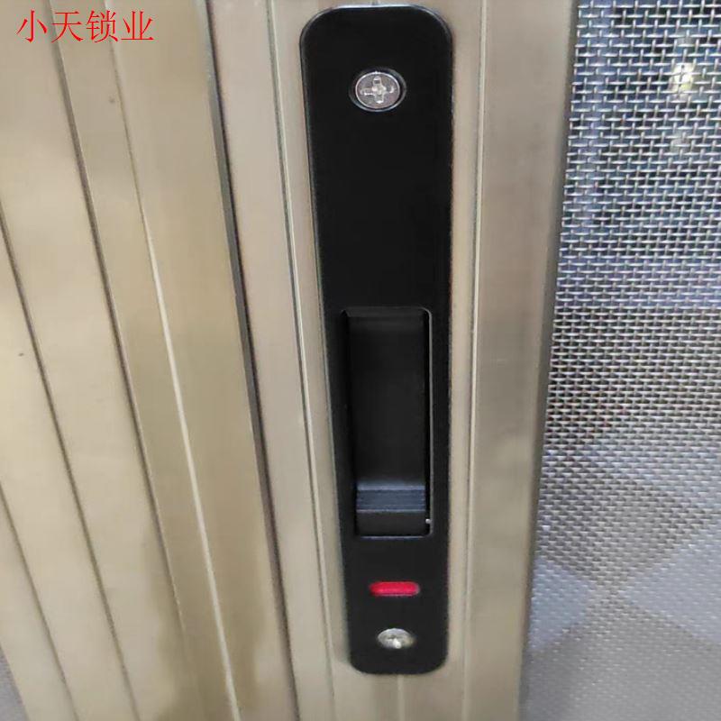 铝合金门窗钩锁阳台推拉玻璃移门锁窗户推拉门锁卡扣自动锁扣配.