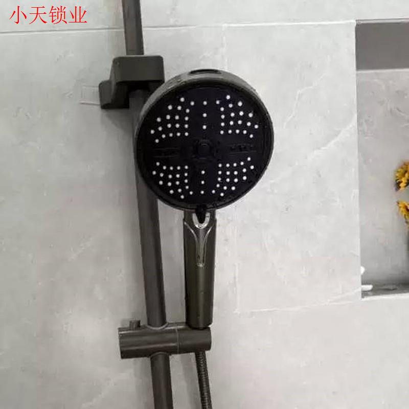 大出水大面板增压花洒超强淋浴头套装加压手持家用浴霸四档调节.