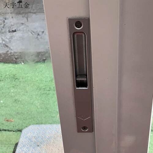 塑钢门窗配件老式90型不锈钢钩锁窗锁老式铝合金平移单面窗户锁点