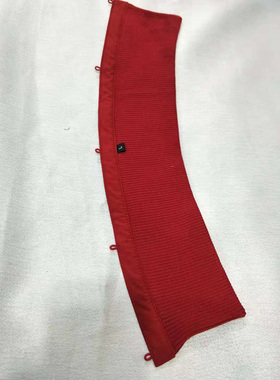 中国铁路冬季羽绒服防脏领子 乘务员专用女列车员假衣领 服饰假领