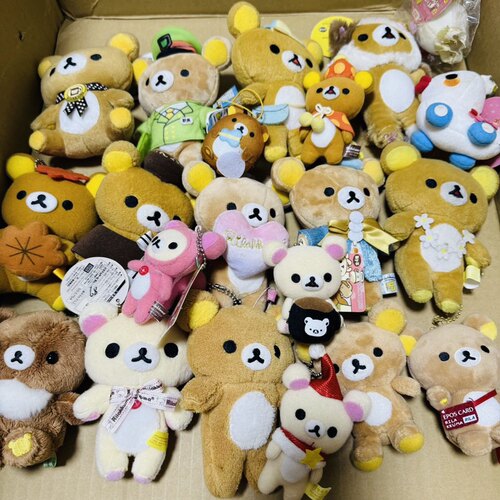 中古  咖啡杯长毛 轻松熊 夏威夷熊哥 熊妹 熊弟 猫咪 挂件