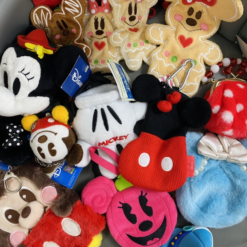 海淘米奇米妮包包 姜饼人小包 口金包 零钱包 书皮