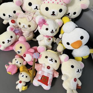 正品 轻松熊 熊妹玩偶挂件 睡衣派对甜梦抱星星 7月诞生石