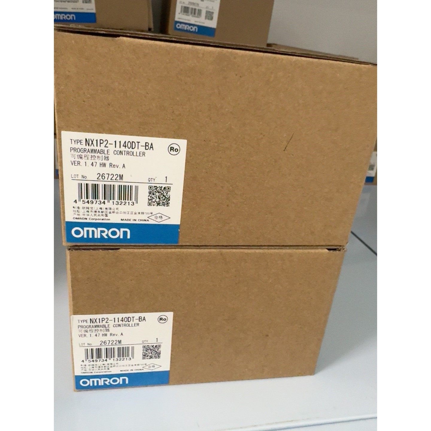 NX1P2-1140DT-BA欧姆龙全新原装控制器拍前议价