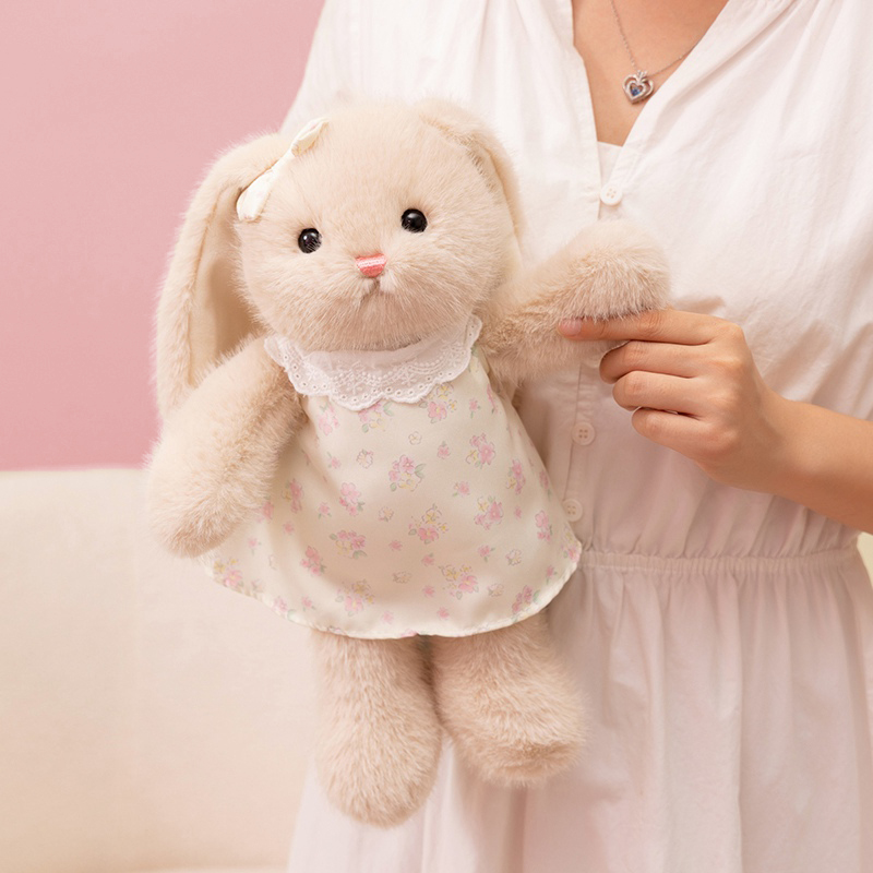 小兔子毛绒玩具抱枕女生睡觉专用