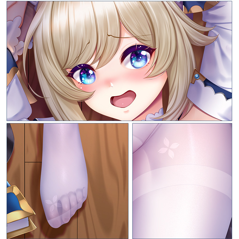 祈愿之羽原神抱枕周边芭芭拉二次元动漫宅男成人全身定制等身抱枕