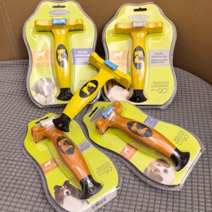 狗狗梳子狗毛梳狗刷短毛长毛狗专用梳一键去毛牛头梗金毛拉布拉多