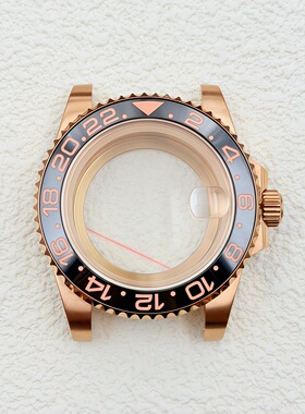 NH35格林表壳精钢GMT外壳蓝宝石玻璃适装NH34/36机芯手表改装配件