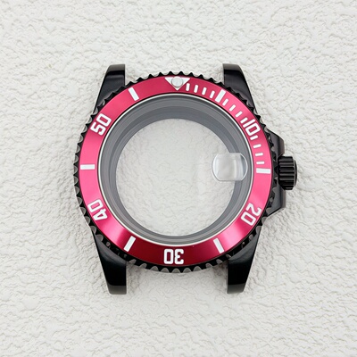 40MM水鬼代用黑表壳蓝宝石玻璃