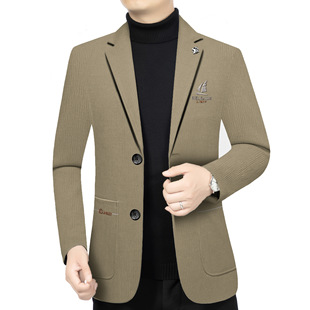 休闲西装 洋气百搭商务男装 免烫抗皱单西男士 新款 上衣2026春季 时尚