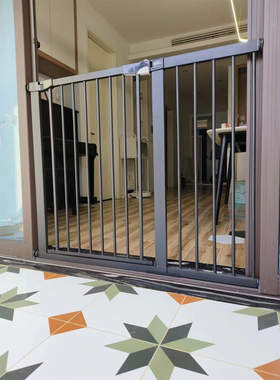 加粗加强90或110加高婴儿童安全门栏楼梯防护栏宠物围栏栅栏