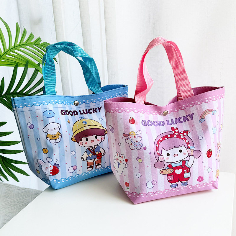 卡通伴手礼帆布袋儿童周岁手提礼品袋幼儿园帆布包学生饭盒便当包,箱包皮具/热销女包/男包,时尚帆布包,淘宝优惠券,粉丝福利购,淘宝优惠卷
