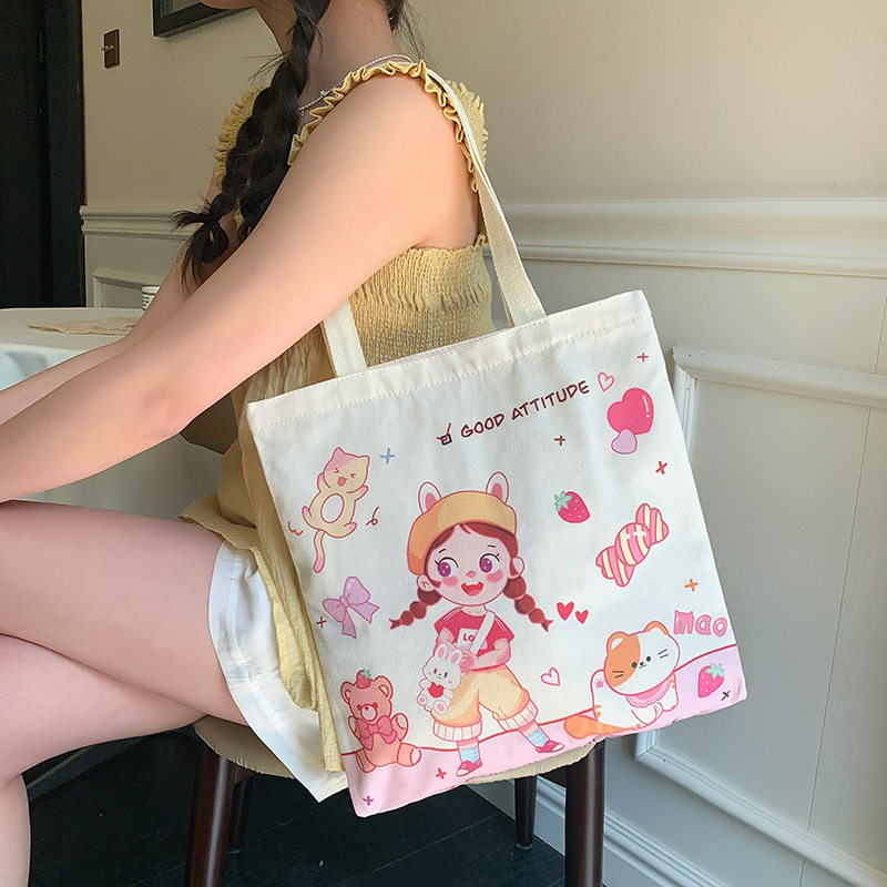 时上百搭帆布包手提包单肩包2025韩版休闲潮流大容量百搭帆布包包,箱包皮具/热销女包/男包,时尚帆布包,淘宝优惠券,粉丝福利购,淘宝优惠卷