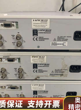1台惠美HM8123频率计，就剩底下那台，开机白屏，.询价