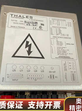 泰雷兹THALES 高压电源 TH7195.询价