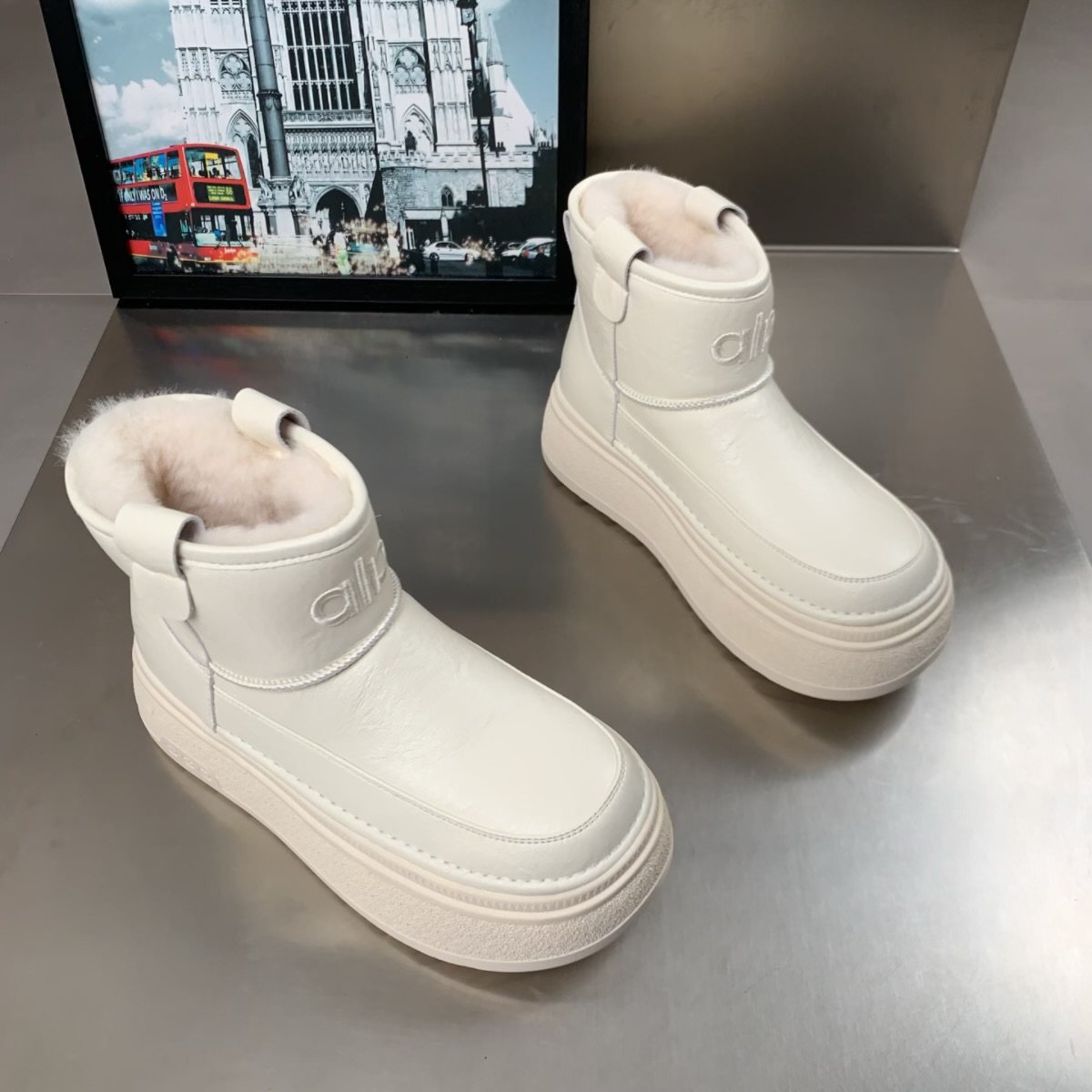 真皮厚底雪地靴女2025冬季新款百搭增高休闲时尚加绒保暖东北棉靴,女鞋,时尚雪地靴,淘宝优惠券,粉丝福利购,淘宝优惠卷