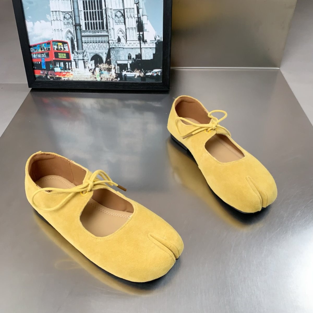 真皮法式复古风芭蕾舞鞋女2026春季新款系带玛丽珍鞋浅口平底单鞋,女鞋,时尚芭蕾鞋,淘宝优惠券,粉丝福利购,淘宝优惠卷