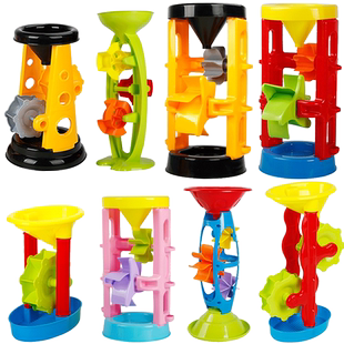 儿童沙滩玩具套装车沙漏铲子和桶宝宝玩沙子沙池决明子挖沙子工具