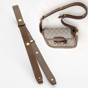 适用1955马鞍包肩带可调节宽肩带斜挎包配件棕色包带女包斜挎带潮