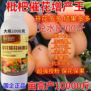 枇杷催花保果座果保花保果开花多果农药防落花落果授粉增产叶面肥