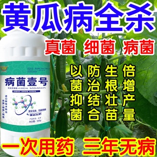 黄瓜病全杀以菌抑菌病菌壹号生根绿叶生物防治果树蔬菜花卉杀菌剂