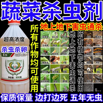 蔬菜杀虫剂虫剂通杀杀地上地下万能杀虫剂害虫农药杀虫杀卵杀虫剂
