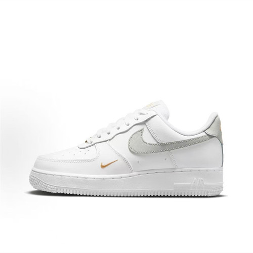 Nike Air Force 1 07 迷你钩 低帮 板鞋 女款 绿豆灰CZ0270-106
