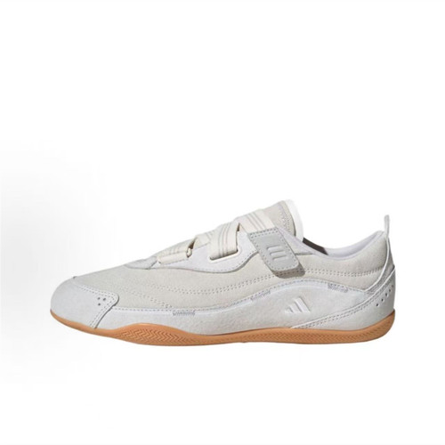 adidas FOS 复古 潮流 低帮 薄底 运动休闲鞋 女款 清冷白JS0151