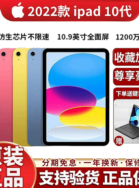 Apple/苹果 10.9 英寸 iPad (第十代)10.9英寸2022款10代平板电脑