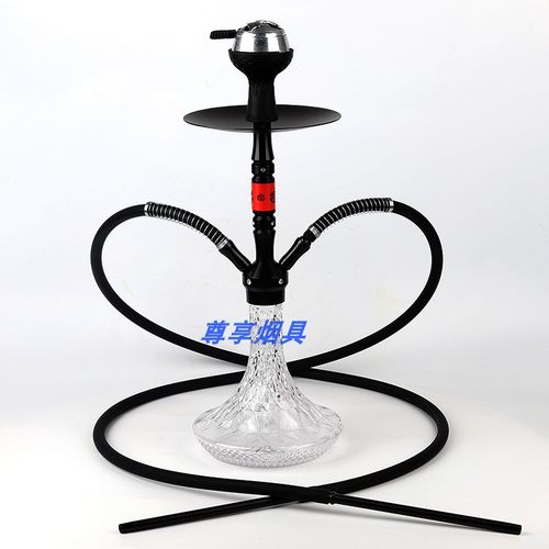 双管套装水烟壶含烟锅炭隔中号壶