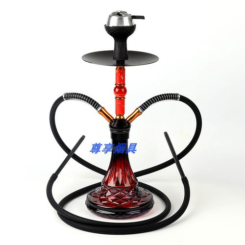 包邮双管中号阿拉伯水烟壶含烟锅