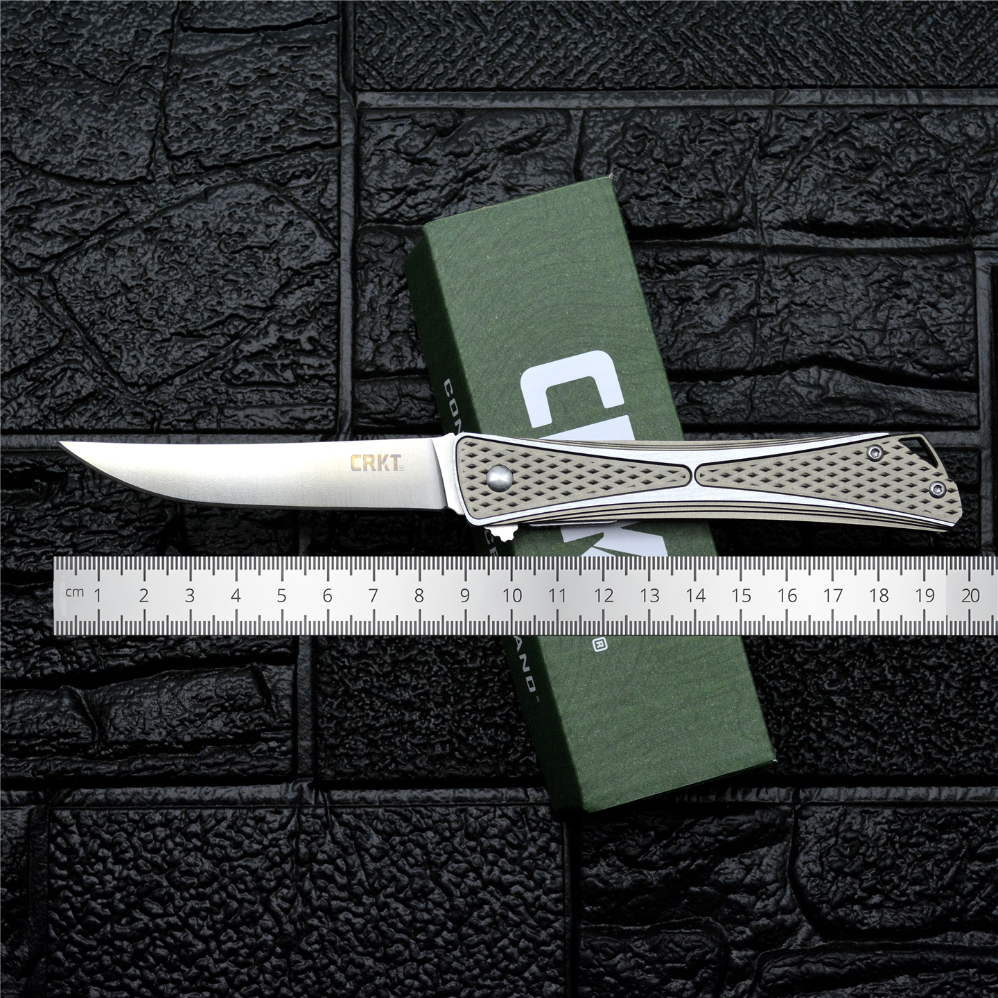 CRKT7530折叠刀锋利高硬度水果刀