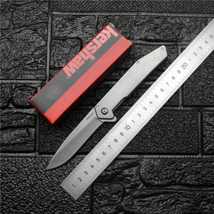 卡秀1720折刀户外便携随身锋利高硬度不锈钢果蔬刀折叠刀水果刀具