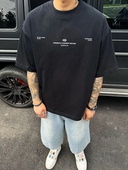 潮牌美式 新款 百搭设计感情侣上衣 T恤男女夏季 STA国潮重磅纯棉短袖